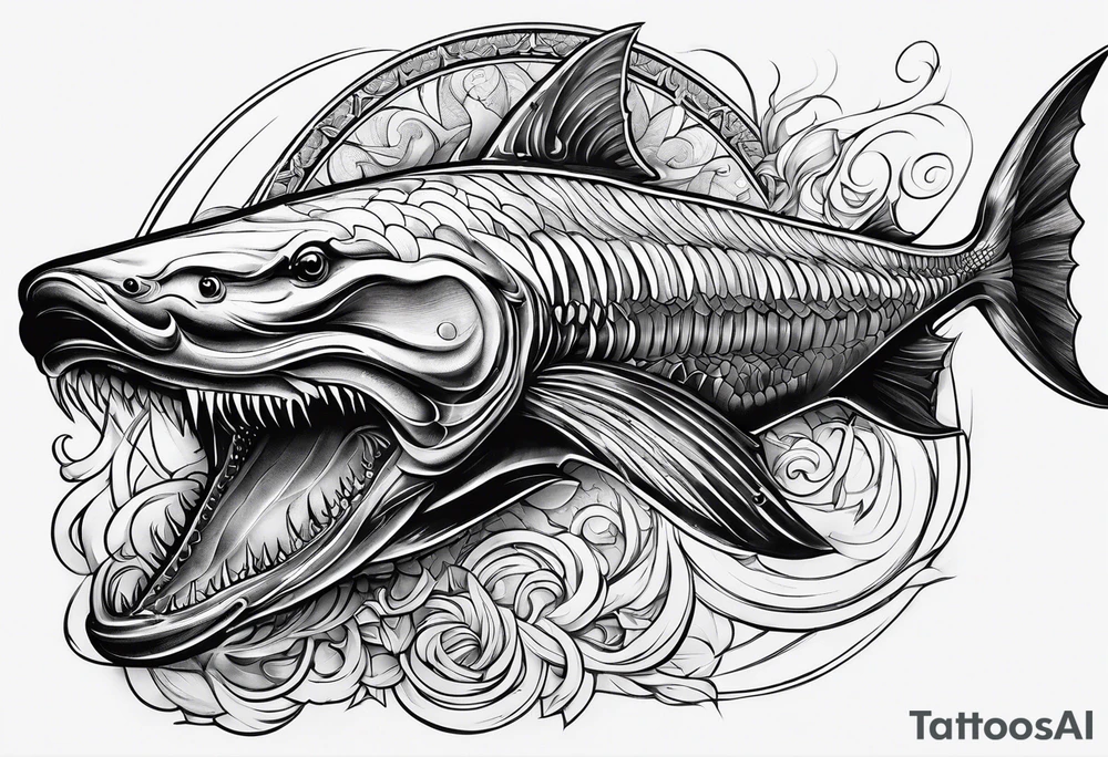 Leviathan tattoo idea