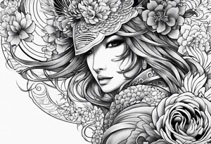 Irezumi sleeve tattoo tattoo idea