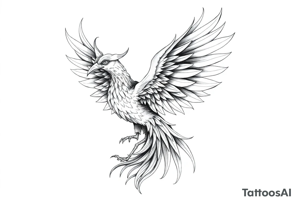 Phoenix tattoo idea