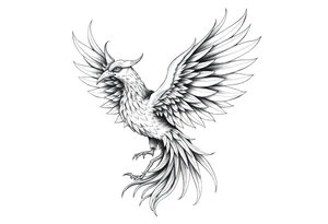 Phoenix tattoo idea