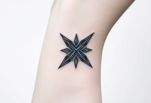 X one piece wrist tattoo tattoo idea