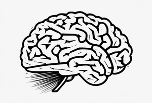 brain war tattoo idea