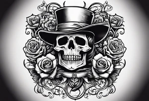 dead of day icon, rectangle tattoo idea