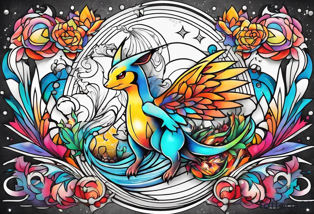 Pokemon tattoo idea