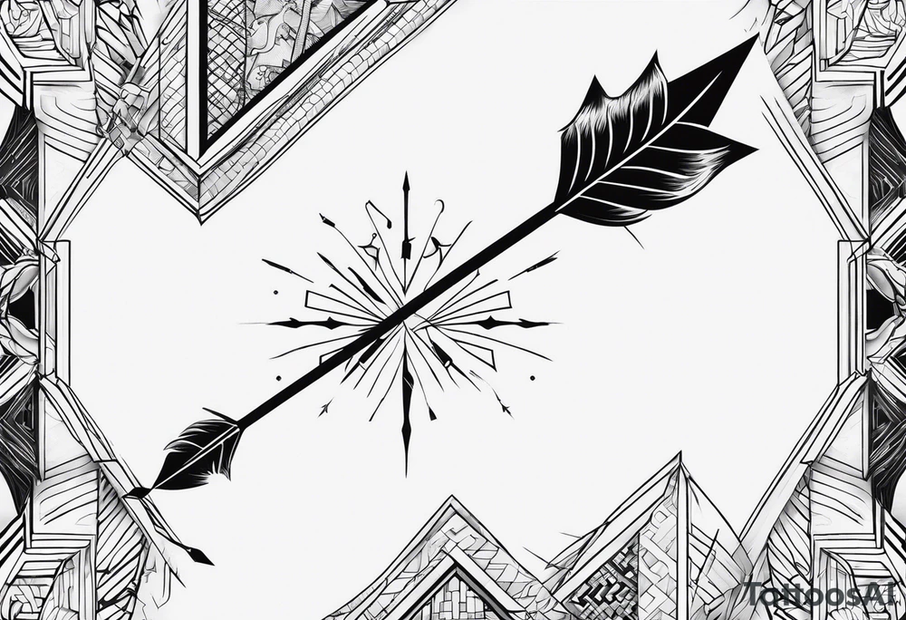 arrow tattoo idea