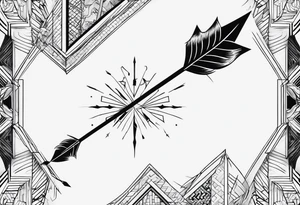 arrow tattoo idea