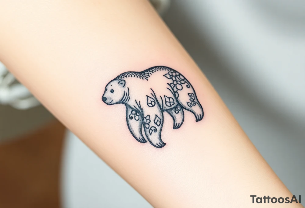 water bear tattoo idea