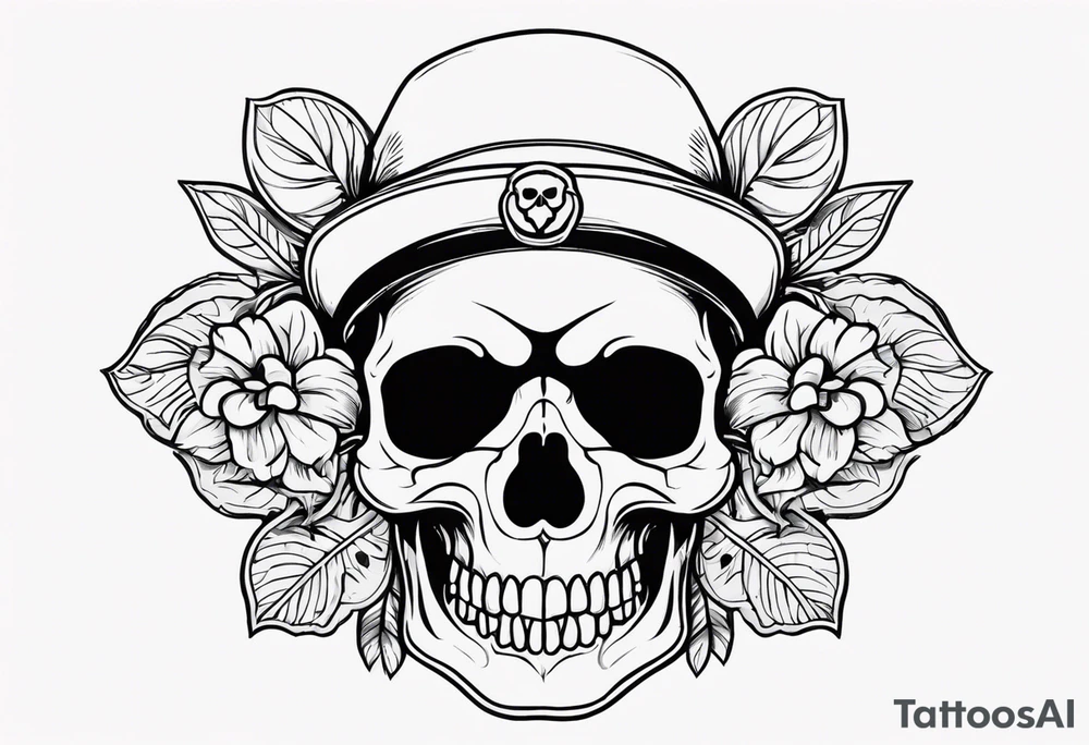 skull tattoo idea
