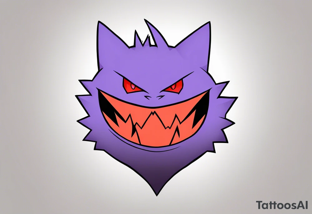 Gengar tattoo idea