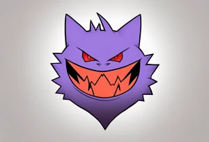 Gengar tattoo idea