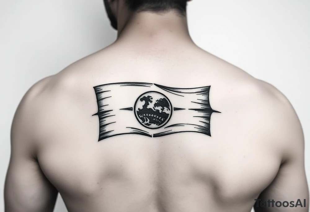 brazil flag tattoo idea