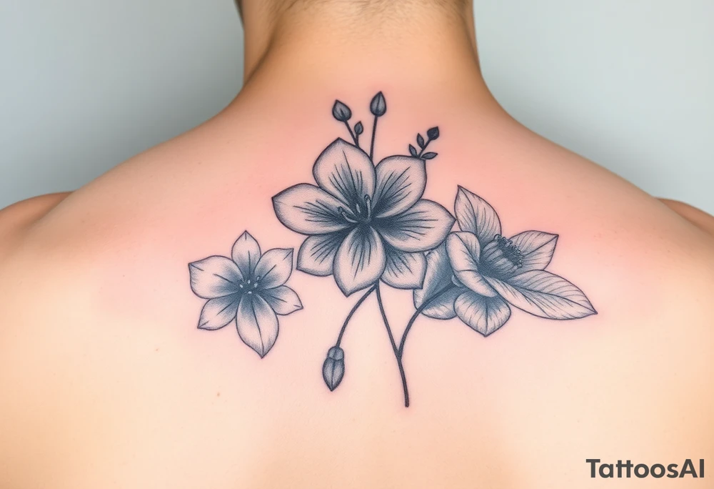 May birth flower and December birth flower with
Gods
Redeemed
Obedient
Salty
Sisters tattoo idea