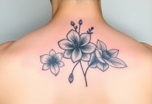 May birth flower and December birth flower with
Gods
Redeemed
Obedient
Salty
Sisters tattoo idea