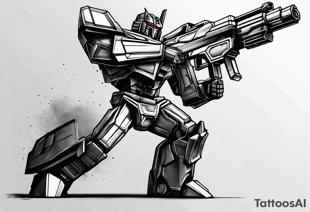 Megatron G1 tattoo idea
