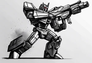 Megatron G1 tattoo idea