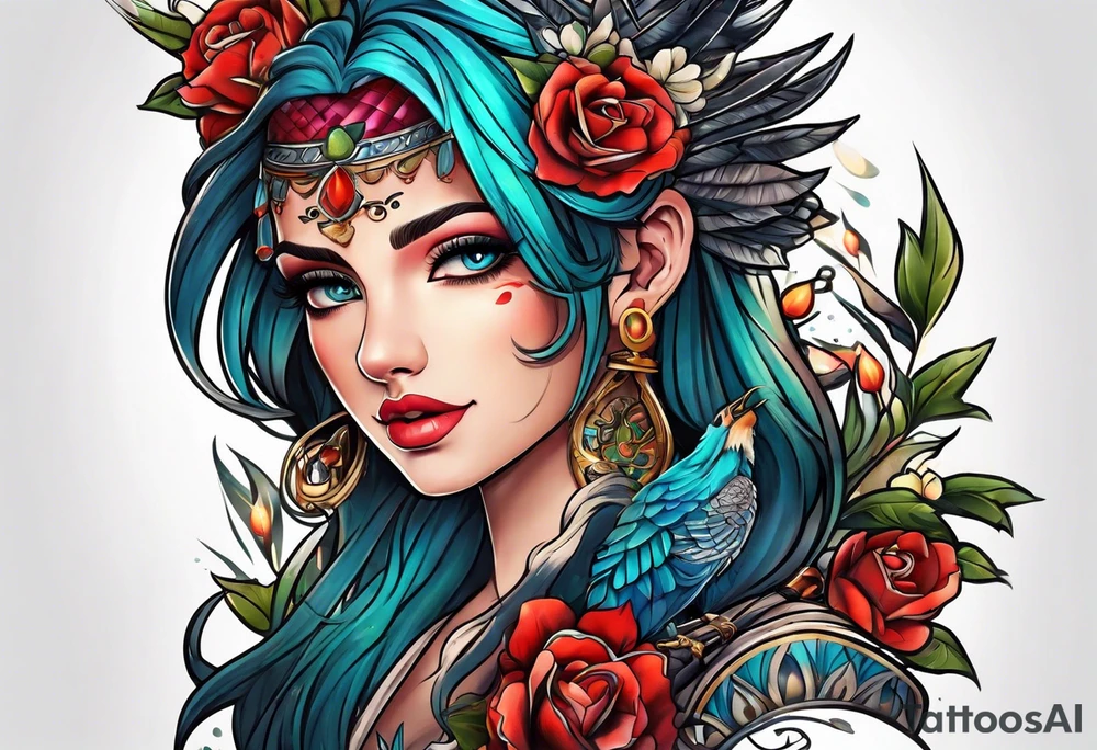 AR tattoo idea