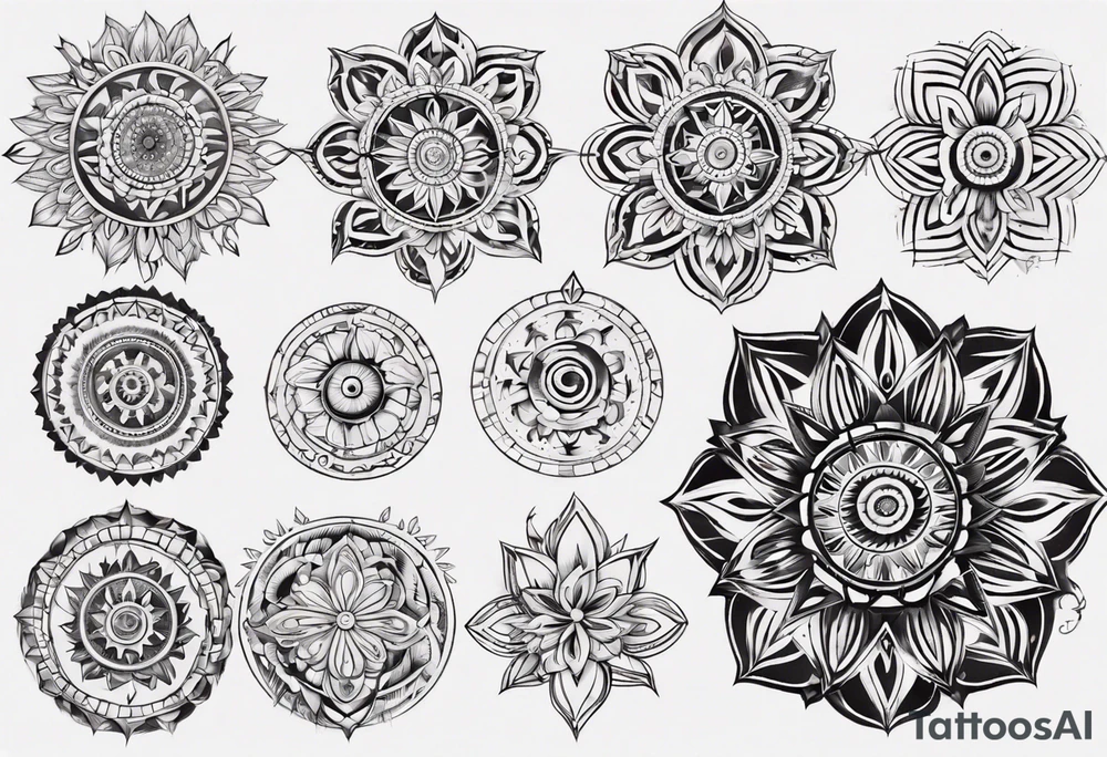 Mandala tattoo idea