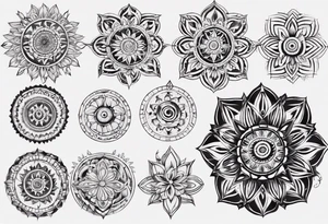 Mandala tattoo idea