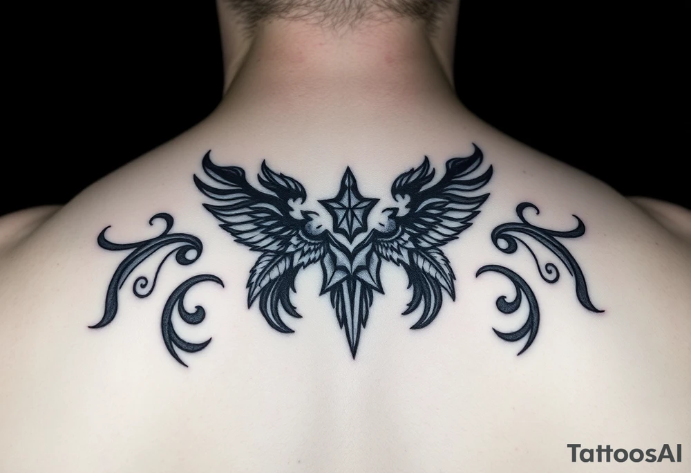 Парная тату в виде сердечка в колючей проволоке tattoo idea