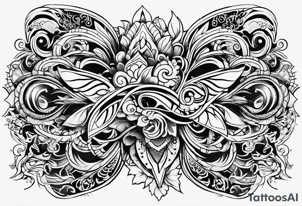 tribal tattoo tattoo idea