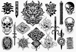 Schwert tattoo idea