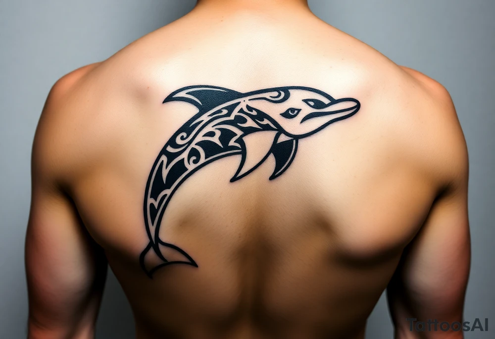 dolphin tattoo idea