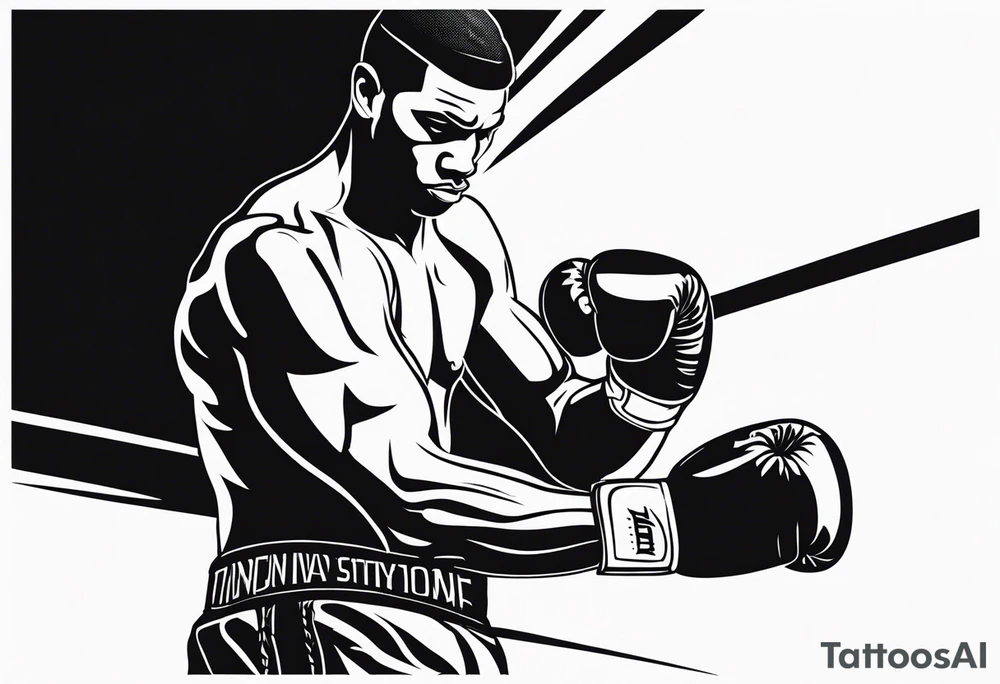 boxing tattoo idea