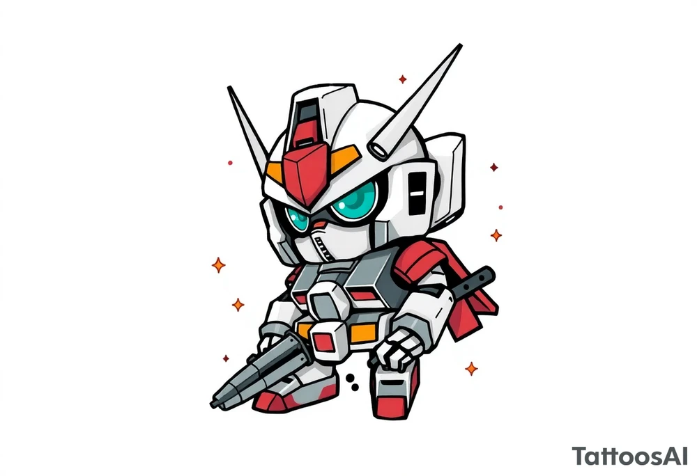 Gundam tattoo idea