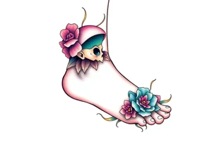 ankle tattoo on the ankle tattoo idea