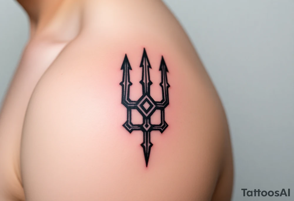trident tattoo idea
