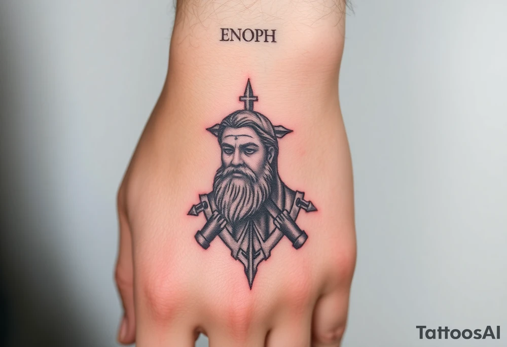 Enoch from the book of Enoch tattoo idea
