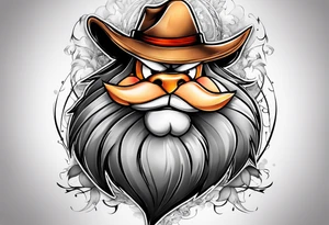 The looney tunes character taz tattoo idea