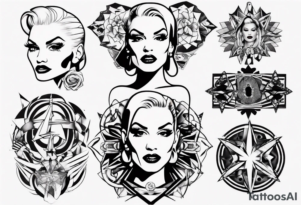 gwen stefani tattoo idea