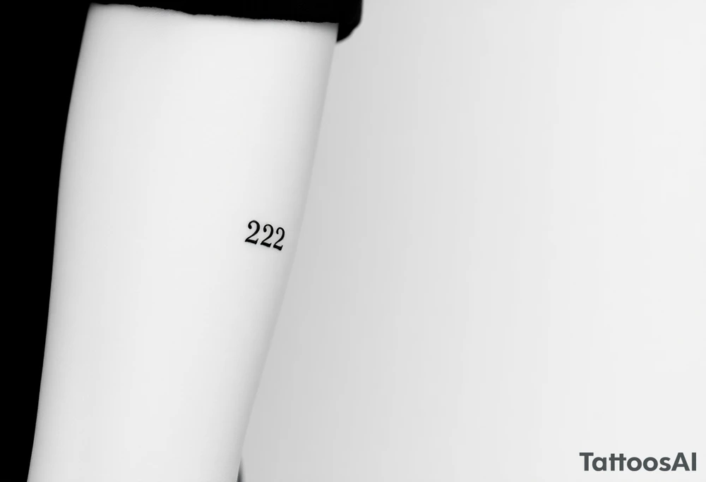 A sleek, minimalist barcode with the couple’s wedding date (22 - 12 - 2012) hidden in the numbers, symbolizing a love marked in time tattoo idea