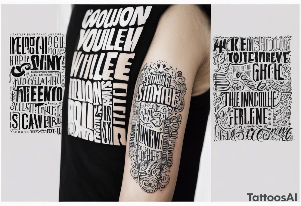 Big Dick tattoo idea
