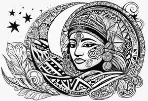 Puerto Rico, taino tattoo idea
