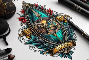 Harry Potter on steroids tattoo idea