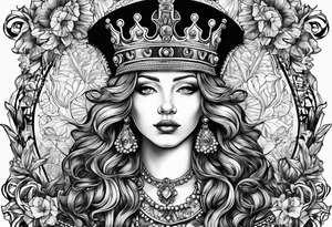 king Louis tattoo idea
