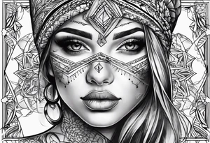 losange tattoo idea