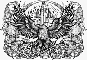 Harry Potter fantastic beasts wands magic tattoo idea