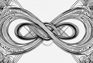 Infinity tattoo idea