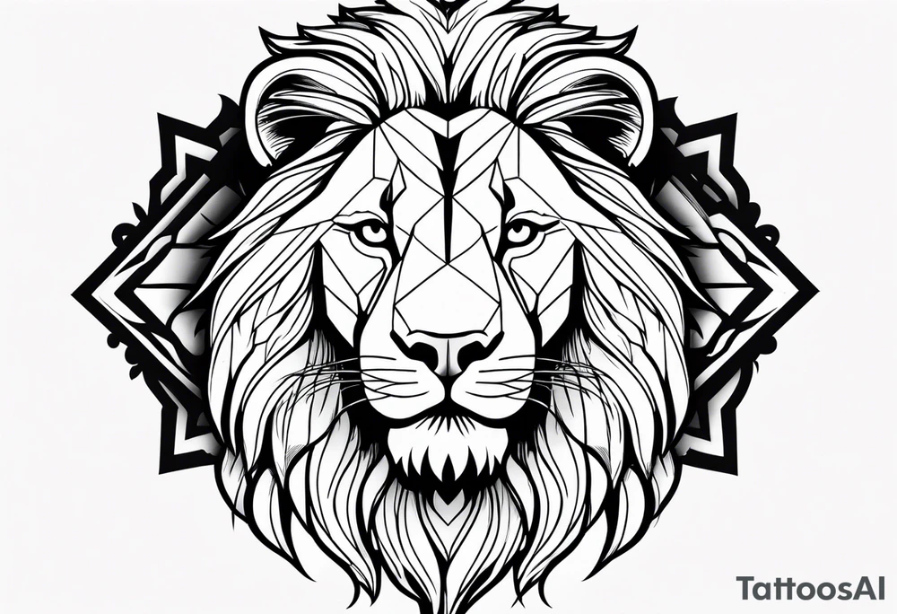Trident with snake wrapped around it tattoo idea