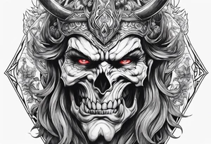 hades the god of death tattoo idea