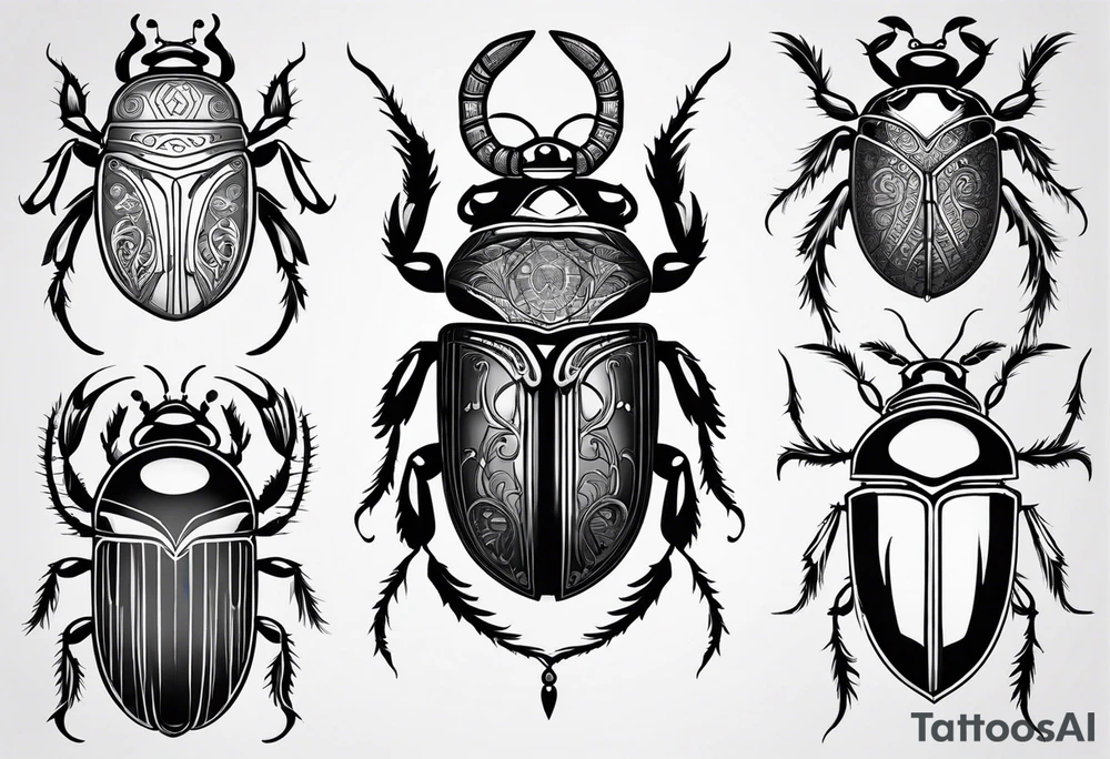 scarab tattoo idea