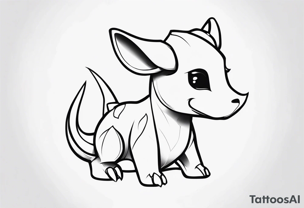 Cubone tattoo idea