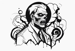 Zombie tattoo idea