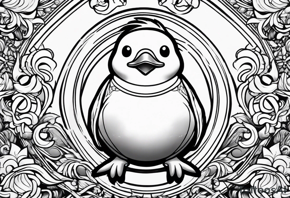 psyduck tattoo idea