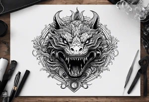 Leviathan tattoo idea
