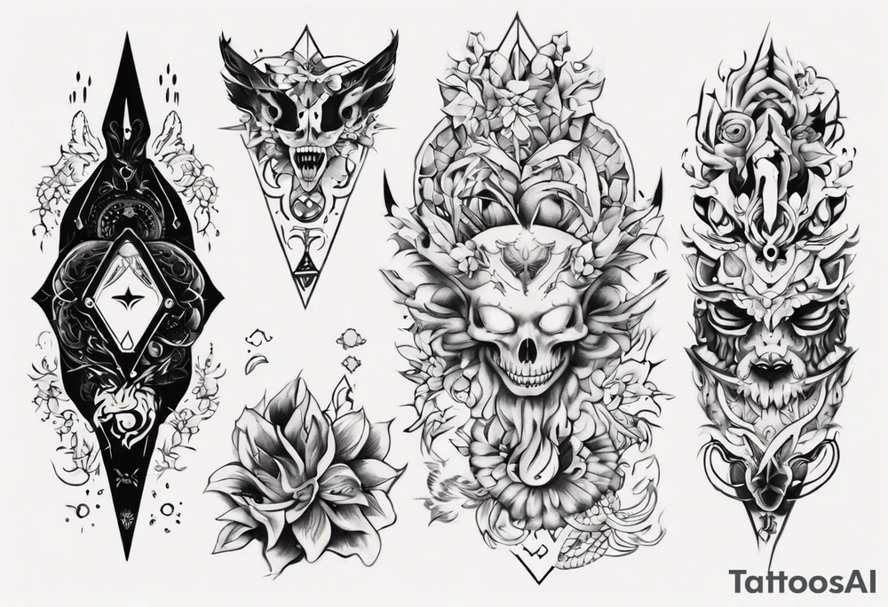 メキシコ　サボテン tattoo idea