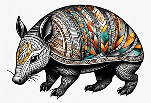 armadillo tattoo idea